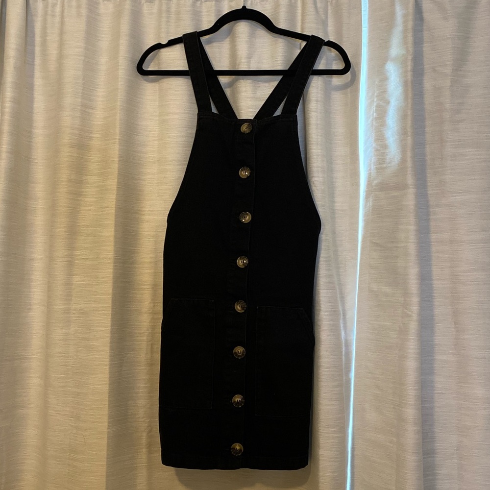 Black denim jumper